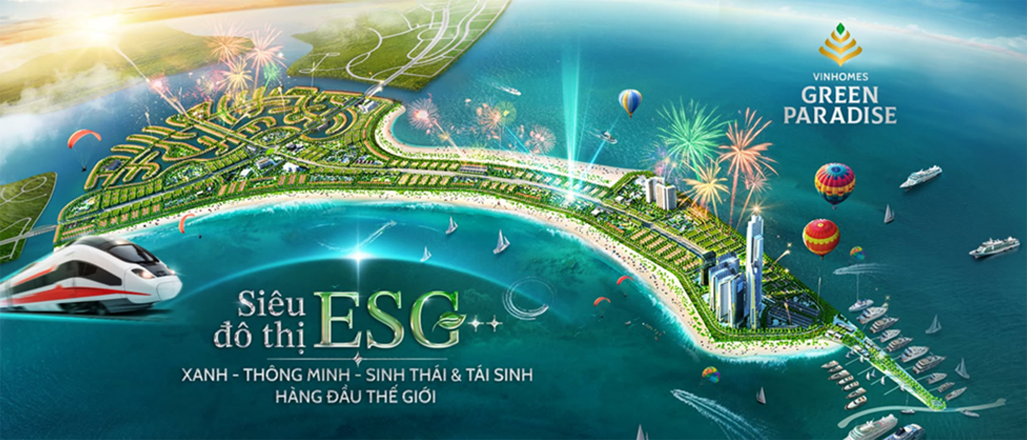 ẢNH SLIDE TỔNG QUAN VINHOMES GREEN PARADISE CẦN GIỜ